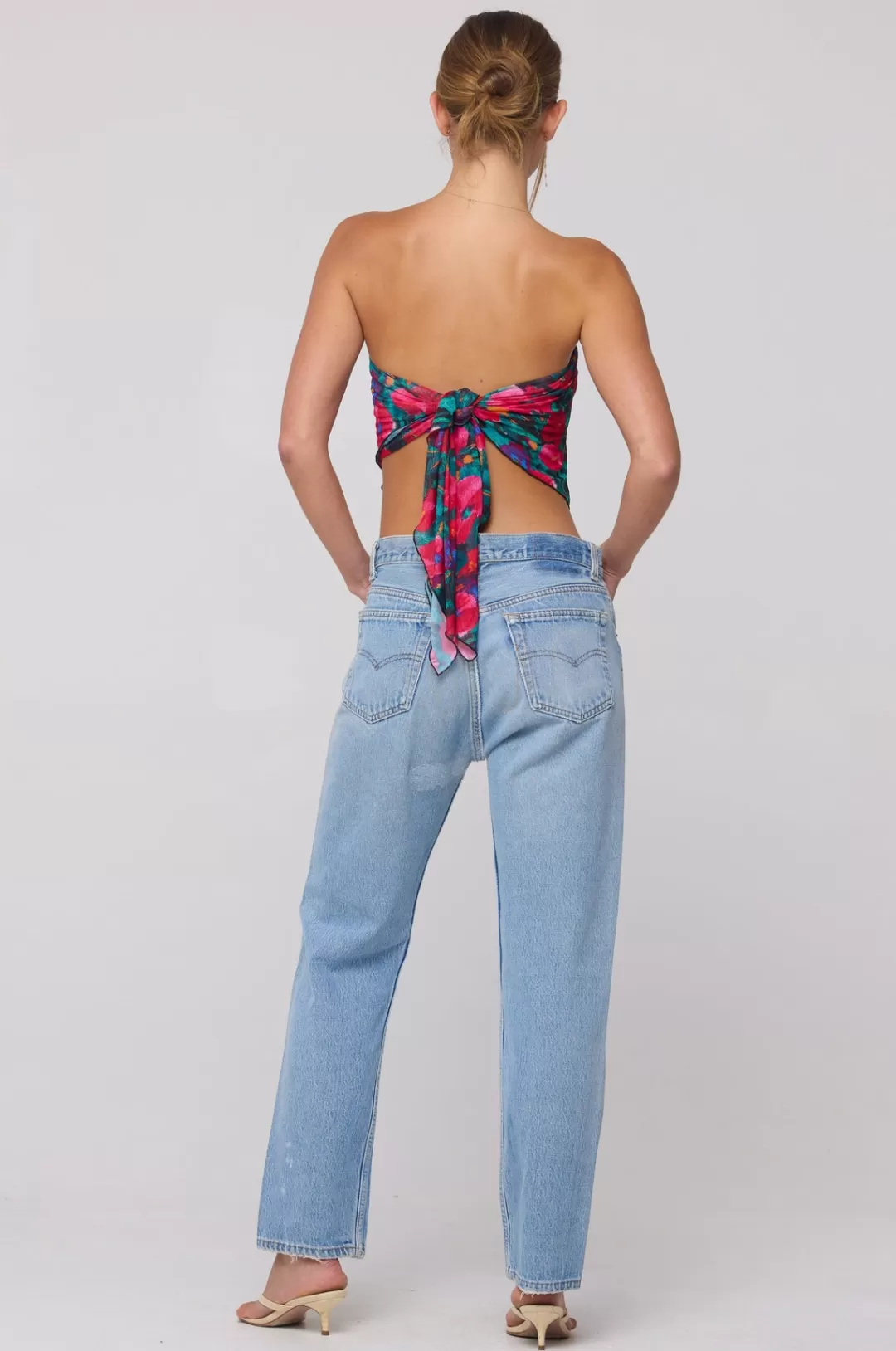 Resa Perfect Scarf Top And Sarong In Resort Cheap